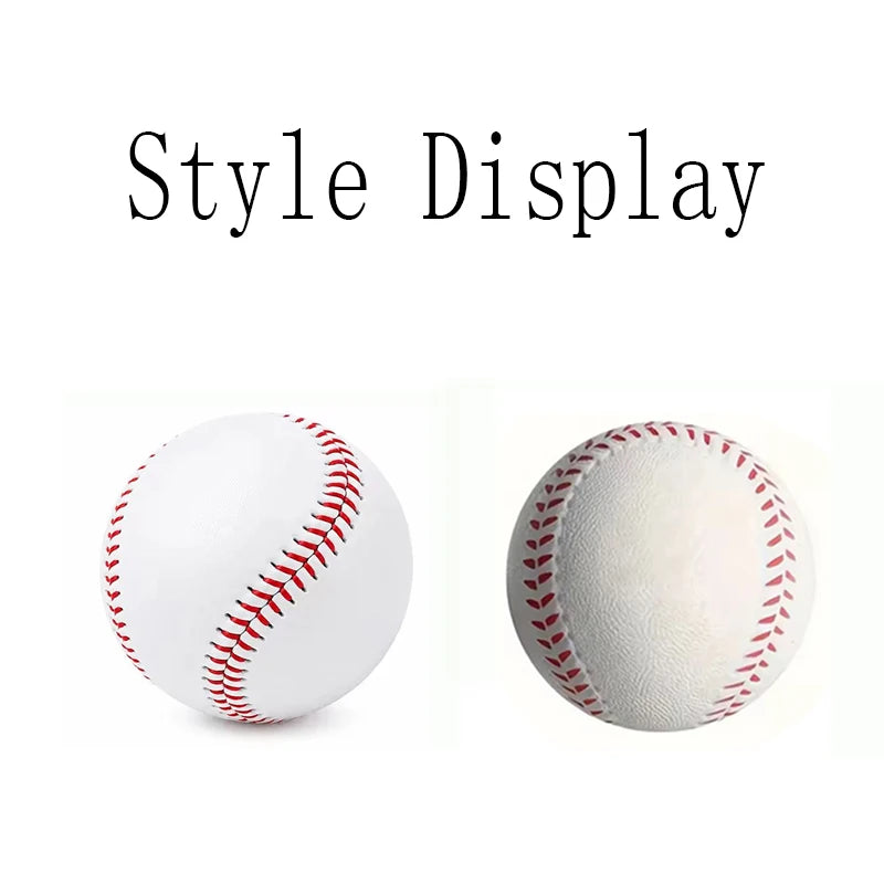 Soft and Hard Baseball PU Outer Layer Multifunctional Training Ball Suitable for Hitting Practice Outdoor Sports and Daily Game