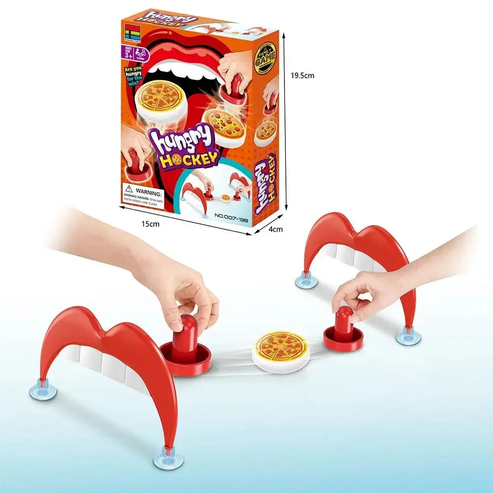Desktop Pizza Ice Hockey Toy board Game Educate Parent -Child Interactive Game Kids/Adults Toys Family Gathering party game Gift