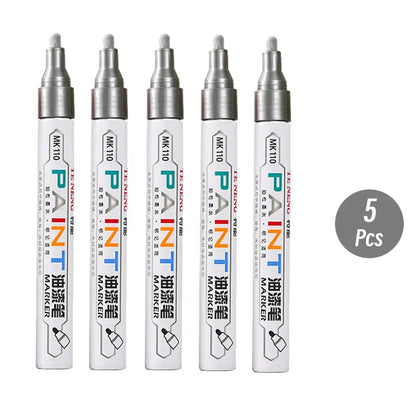 8 Colors Car Scratch Repair Paint Pen Quick Dry Touch Up Paint Repair Pen Waterproof Wheel Tyre Marker Auto Paint Marker Pens