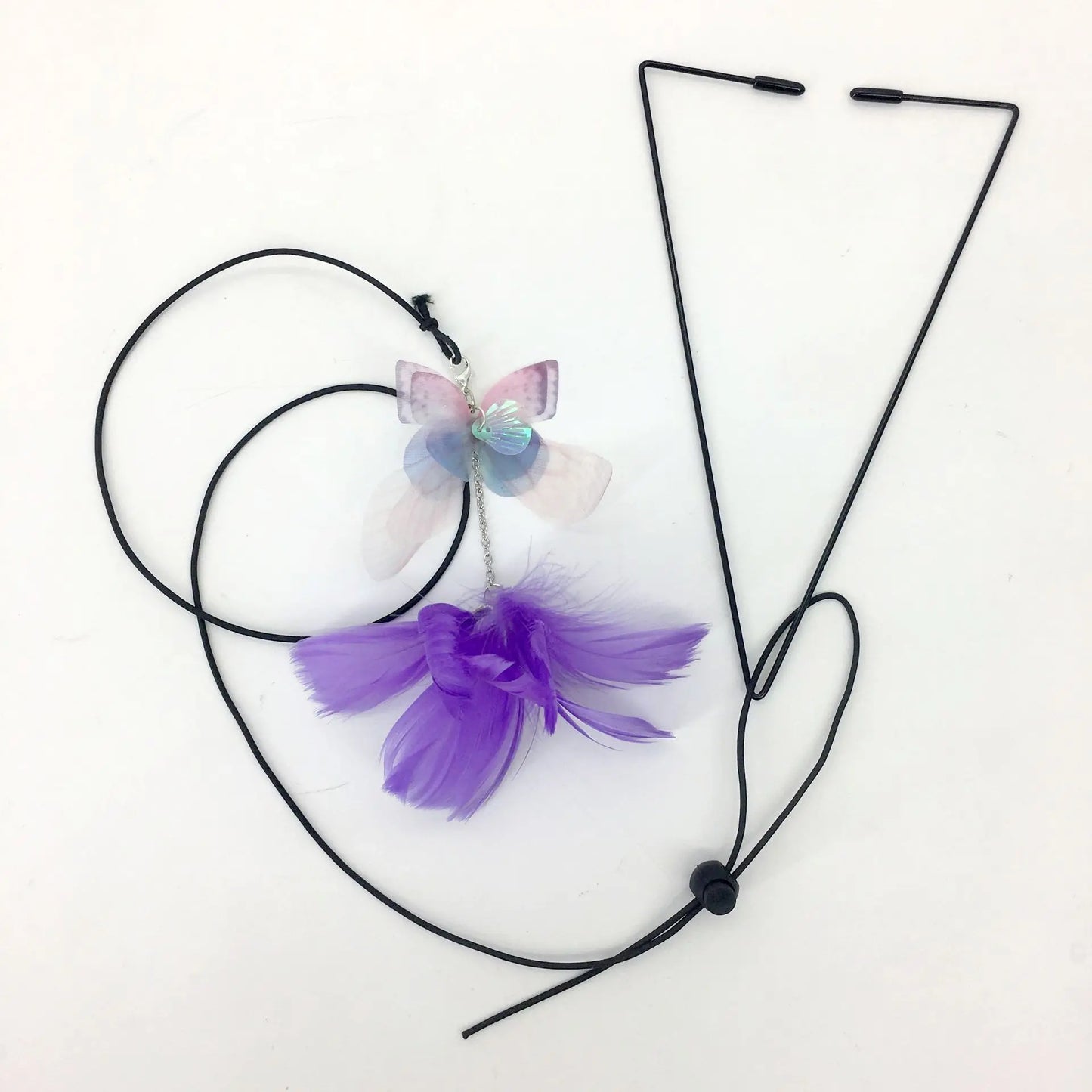 Interactive Cat Toy Cats Mouse Toys Hanging Door Retractable plaything Funny Self-hey kitten Scratch Rope Mouse Toy Pet Products