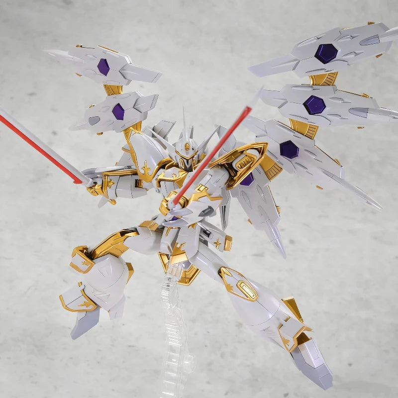 HG 1/144 Scale Garuda Divine Bird Mobile Suit Assembly Model Kit Action Figures Collectible Mecha Decor Boys Surprise Gifts Toys