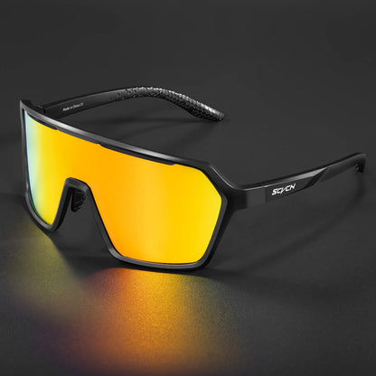 SCVCN New Photochromic Sunglasses MTB Cycling Glasses Outdoor Sports Running Drving Goggles UV400 Protection Bike Eyewear