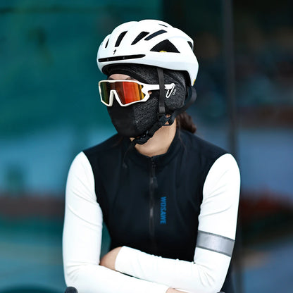 WOSAWE Summer Cool Balaclava Cycling Caps Sun Resistant Sports Helmet Liner Ice Silk Hat Fishing Hiking Sports Hats Face Cover