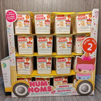 Numnoms Lipgloss Stamp Smell So Delicious Blind Box Doll Gifts Toy Model Anime Figures Collect Ornaments