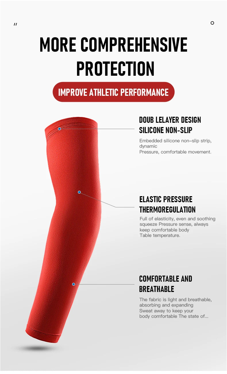 1 PC Sports Elbow Support Sleeve Arm Joint Protector Breathbable Elbow Pads Cycling Running Basketball Arm Guard