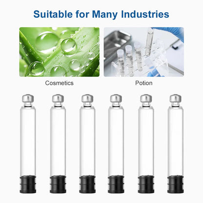 10/20/50/100Pcs Sterile Insulin Cartridges 3ml Cassette Bottle for Insulin Injection Pen Individual Packaging Medical Aesthetics