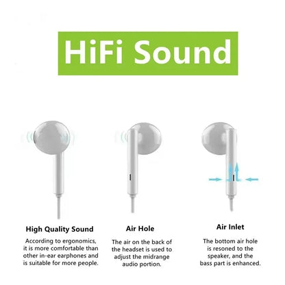 Original Headphones For Apple iPhone 16 15 14 13 11 12 Pro Max Plus In-ear Lightning 3.5MM Wired Bluetooth Earphones Accessories