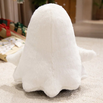 Cute White Little Ghost Plush Toy Soft Ghost Halloween Party Supplies Decorations Festival Collection Festival Gifts For Friends