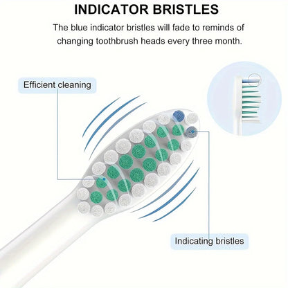 Replacement Brush Heads Compatible with Philips Sonicare DiamondClean HX3/HX6/HX9 Series Electric Toothbrush Heads HX6064
