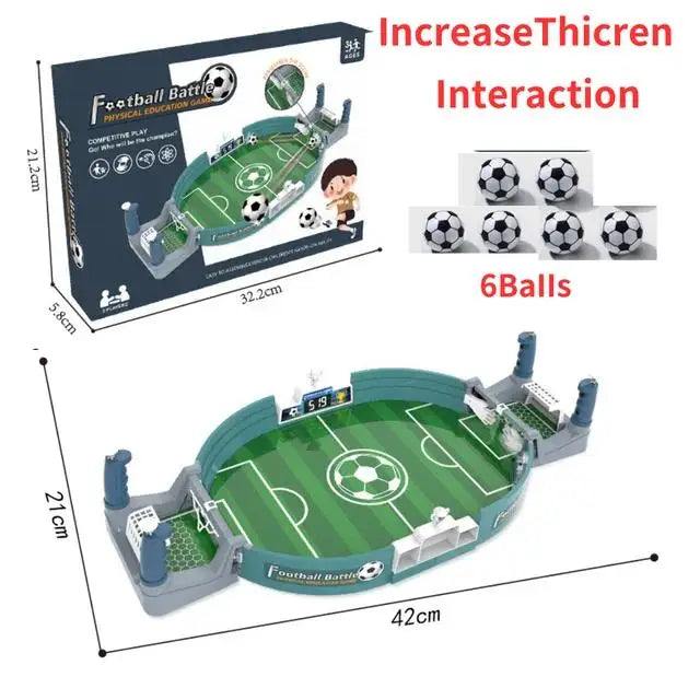 Soccer Table Football Board Game Match Toys For Family Party Game Tabletop Play Ball Soccer Toys Parent-child Interactive Soccer