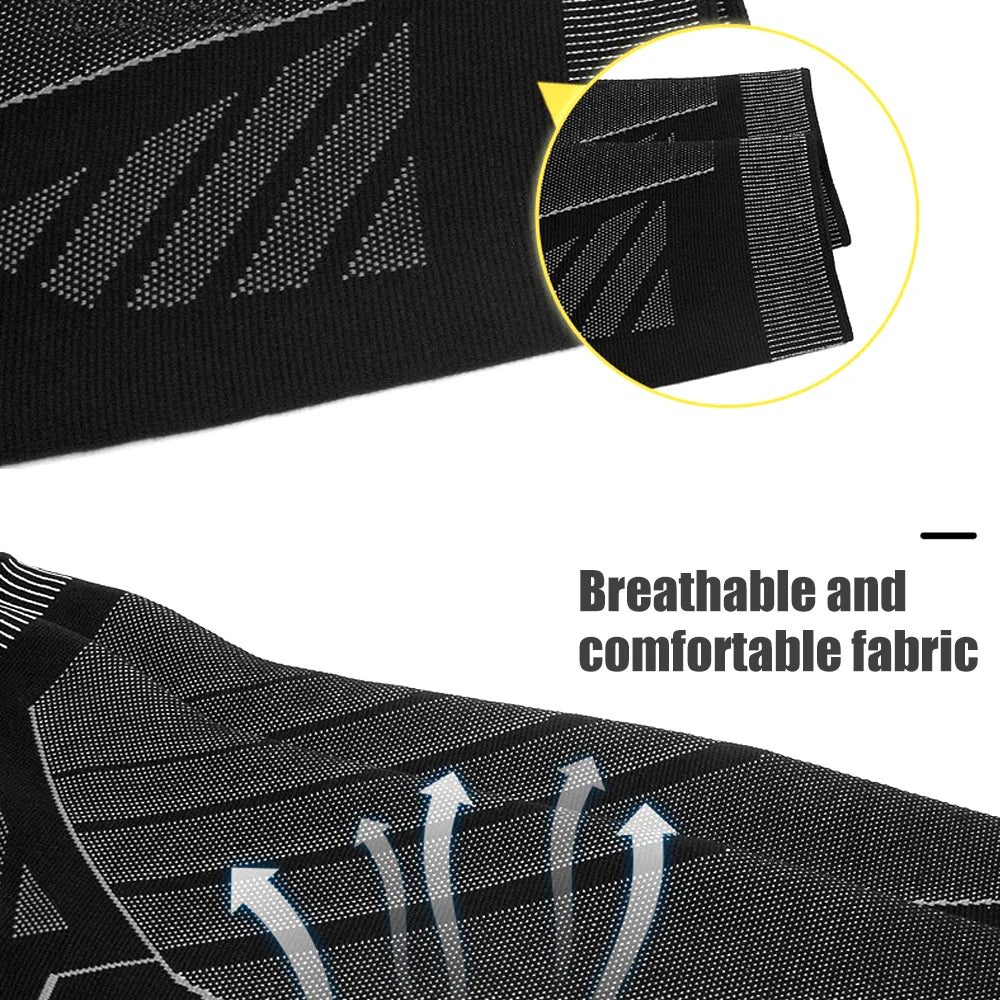 BraceTop 1 PC Full Leg Sleeves Long Compression Leg Sleeve Knee Sleeves Protect Leg, for Man Women Basketball, Arthritis Cycling