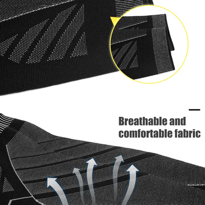 BraceTop 1 PC Full Leg Sleeves Long Compression Leg Sleeve Knee Sleeves Protect Leg, for Man Women Basketball, Arthritis Cycling