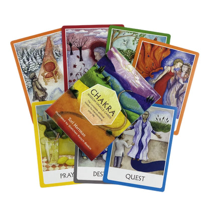 Prism Oracle Cards Fortune Telling Divination Deck English Vision Edition Tarot Board Playing Game For Party