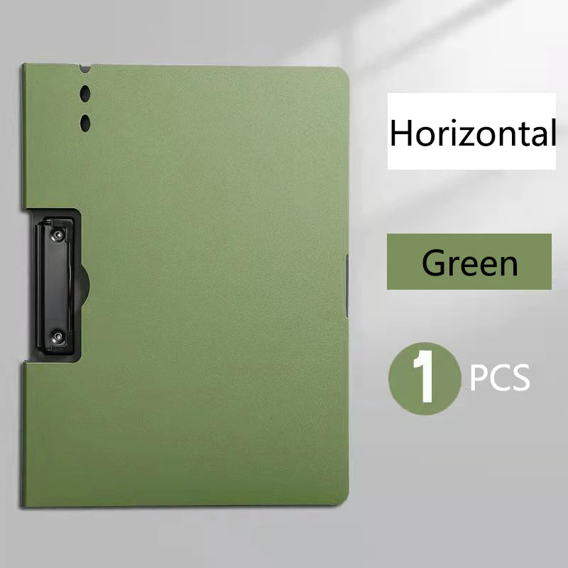 Frosted File Folder Student Test Paper Folder Data Storage Book Office Supplies Board File Folder Writing Board Single Folder
