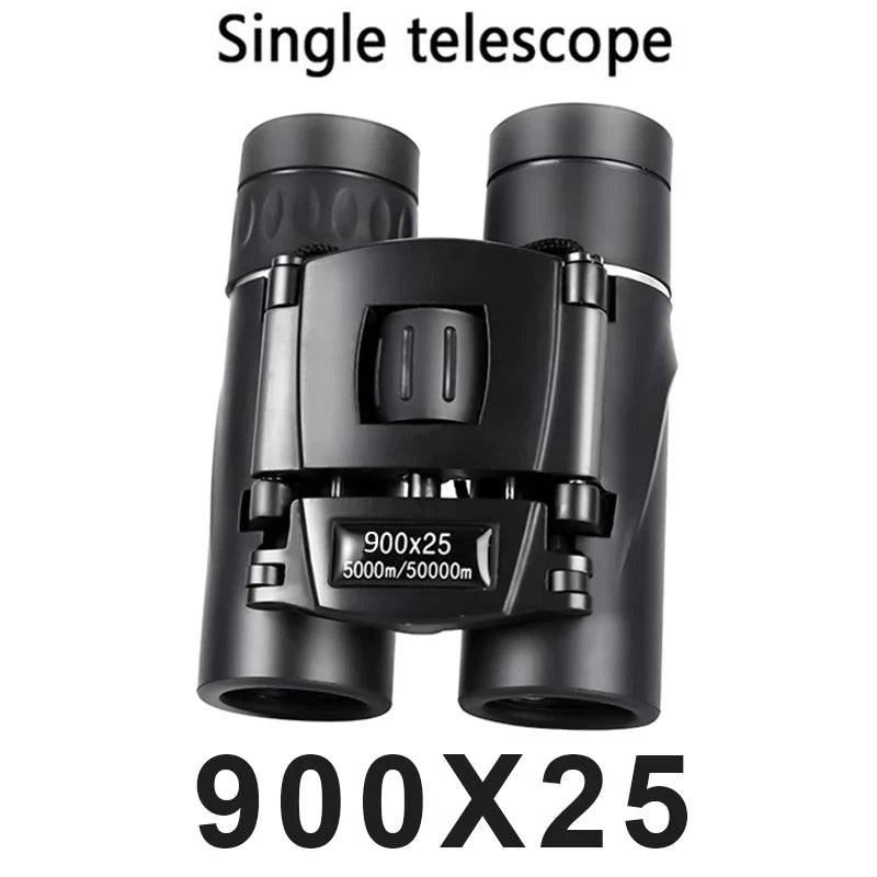 Powerful Long Range 900x25 BAK4 Telescope Low Light Jumelles for Hunting Camping Outdoor Binoculars