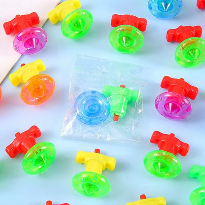 12/20Pcs Mini Torsion Speed Gyro Spinning Toys Kids Birthday Party Favors Christmas Gift Pinata Filler Classroom Rewards Prize