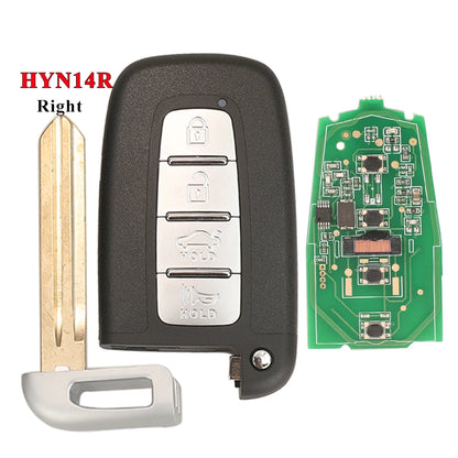 4BT Smart Remote Key 433Mhz ID46 For Kia Forte Soul Rio Borrego Sorento Optima Hyundai I30 IX35 Sonata Genesis Equus Veloster