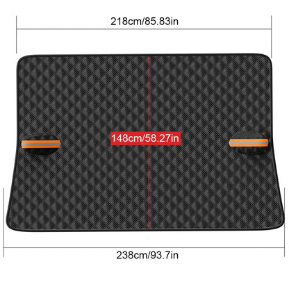 1 Pcs Car Snow Cover Windscreen Snow Cover  Winter Outdoor Waterproof Car Sun Visor Anti Ice Frost Auto Windshield Sunshade