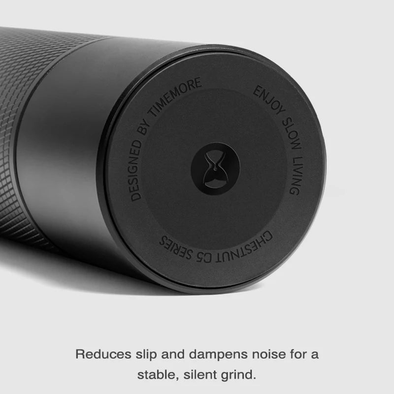 TIMEMORE Chestnut C5 ESP PRO Espresso Manual Hand Coffee Grinder Adjustable Steel Core Burr SendCleaning Brush OutdoorPortable