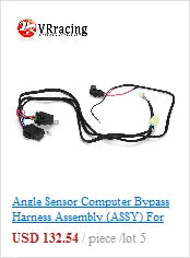 Universal Auto Car Power Window Switch Lifting Switch 5 Pin DC 12V 20A Blue/Red Light Color And Harness