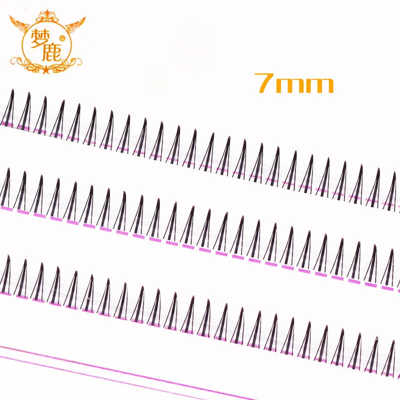 Brown Lashes A Type False Eyelashes 8-12mm Fake Lashes Natural Fairy Lash Korean Makeup Strand Eyelash Cluster Eye Lashes