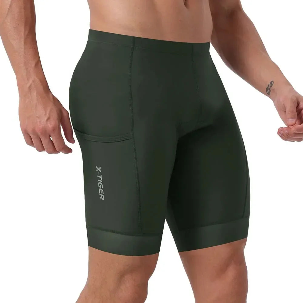X-TIGER Cycling Shorts 6D Gel Cushioned Cycling Shorts MTB Cycling Briefs Cycling Lounge Pants Yoga Pants Sports Fitness Pants