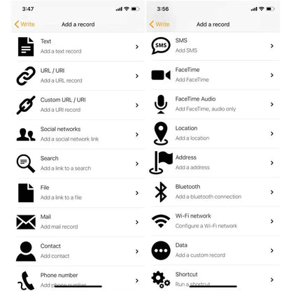 HACHANLUN 5-10PCS NTAG215 Blank NFC Cards PVC Tags NFC215 Black Card 13.56Mhz TagMo Waterproof RFID NFC Phone 504 bytes