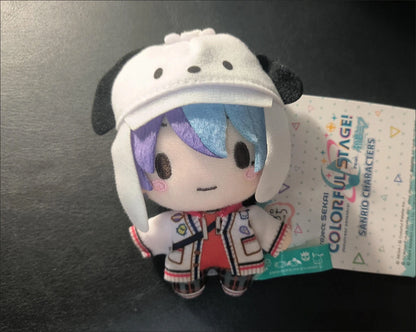10cm PJSK Plush Keychain Project Sekai Otori Emu Stuffed Plushie Pendant Yoisaki Kanade Kawaii Backpacks Ornaments Toys Gifts