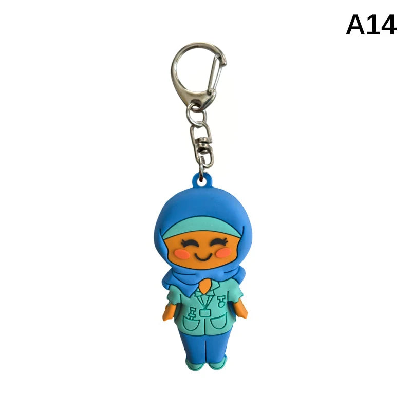 New Syringe-Shaped Ampoule Bottle Opener Keychain Rubber Cutter Aid Medication Vial Breaker Tool For Home Nurses And Doctors