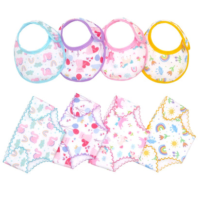 2pcs Doll Diapers Doll Underwear for 14-18 Inch Baby Dolls and Other Similar Dolls 43cm Baby Born Doll Underwear Doll Bibs