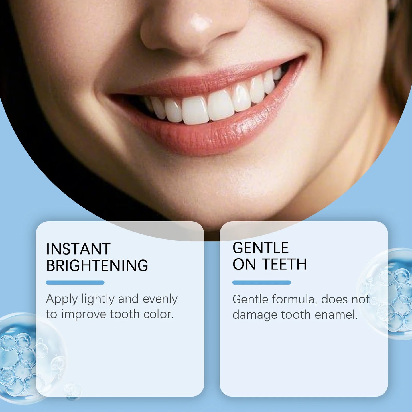 Tooth Whitening Paint Dental Bleaching Remove Tooth Pigments Stains Fresh Breath Oral Hygiene Brightening Tooth Polish Paint 5ml