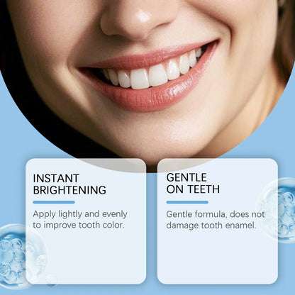 Tooth Whitening Paint Dental Bleaching Remove Tooth Pigments Stains Fresh Breath Oral Hygiene Brightening Tooth Polish Paint 5ml