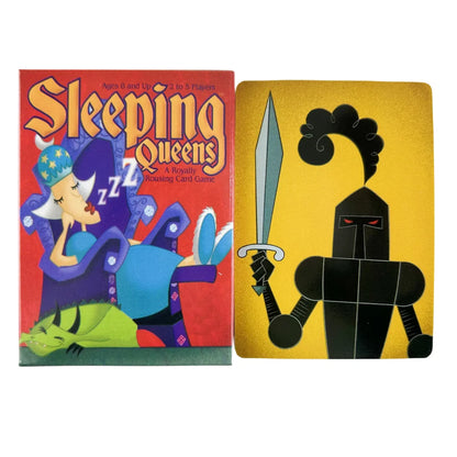 Full English Sleeping Queens Board Game Card Family Gift Wake Up Queen Strategy Game Fun Childrens Game Card