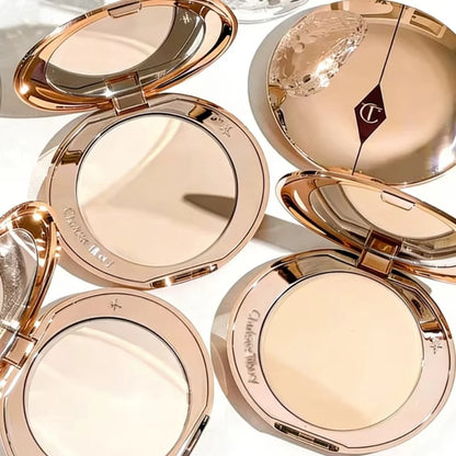 Charlotte Tilbury Lip Balm Facial Setting Powder Delicate Texture Flawless Liquid Foundation Cosmetics Moisturize Setting Spray