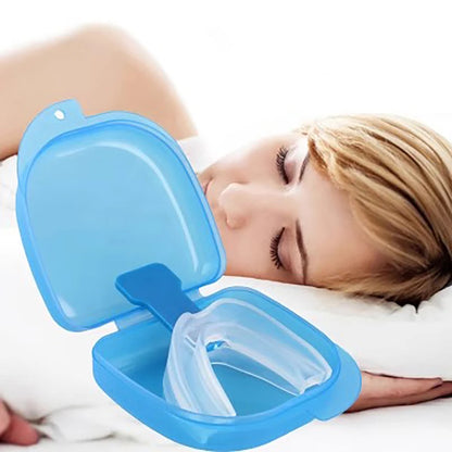 New White Box Anti-Snoring Sleep Aid Mouth Guard for Bruxism & Snoring | Anti Grinding Dental Night Guard