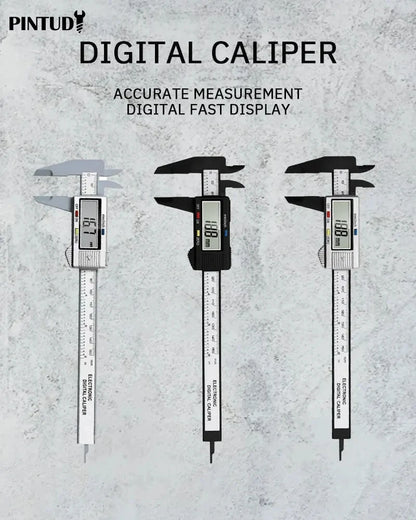 1PC Plastic Vernier Caliper Digital Display Caliper Mini Text Play Caliper Student Vernier Ruler 0 to 150mm Measuring Tool