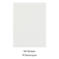 50 Sheets white