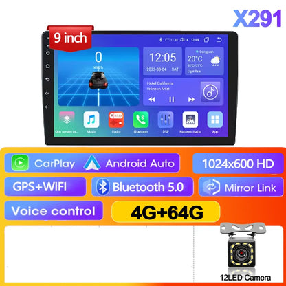 7/9/10 inch Universal Android 13 Car Radio 32G/64G Autoradio android 2 Din car radio GPS BT Central Multimedia Smart car systems