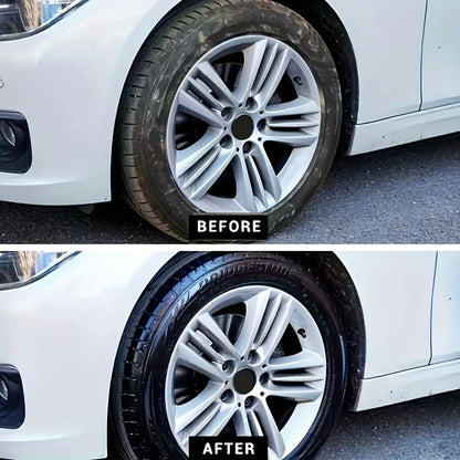 1 Piece 100g Car Tire Gloss Maintenance Agent Car Wax Tire Coating Paste Polishing Cleaning Wax - Bright Tire and Re-Blackening, Seat Care and Recovery Gloss