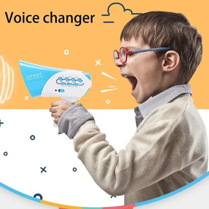 Children Voice Changer Loudspeaker Toy Electric Megaphone Roleplay Prank Props Kid Electronic Gift Xmas Party vocal funny toys