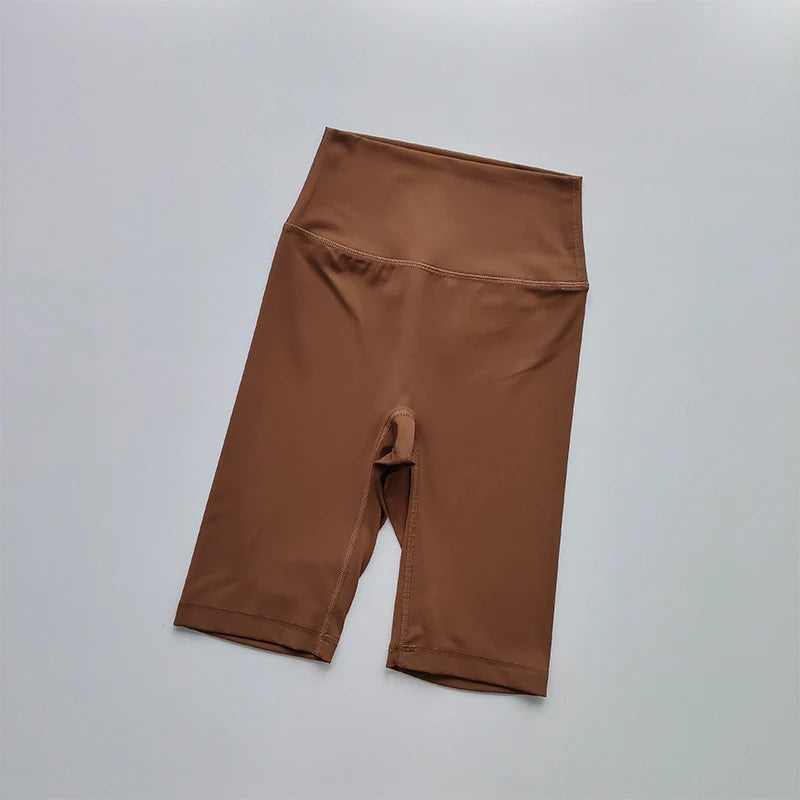 Women Sports Shorts Yoga Shorts Short Legging High Waist Fitness Tight Shorts Quick Drying Workout Clothing Cycling Gym Shorts