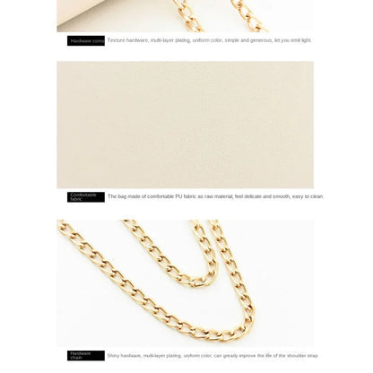 Crossbody women's bag with pendant chain Korean version ins fashion and versatile premium shoulder bag