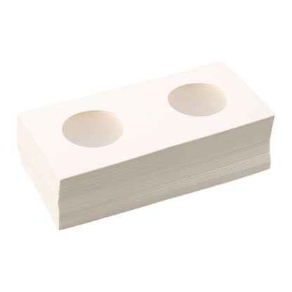 1 Set Coin Storage Stamp Holder Square Cardboard Case Coin Album Collection Coin Holders Flip Clip Coin Capsules Cover Storage