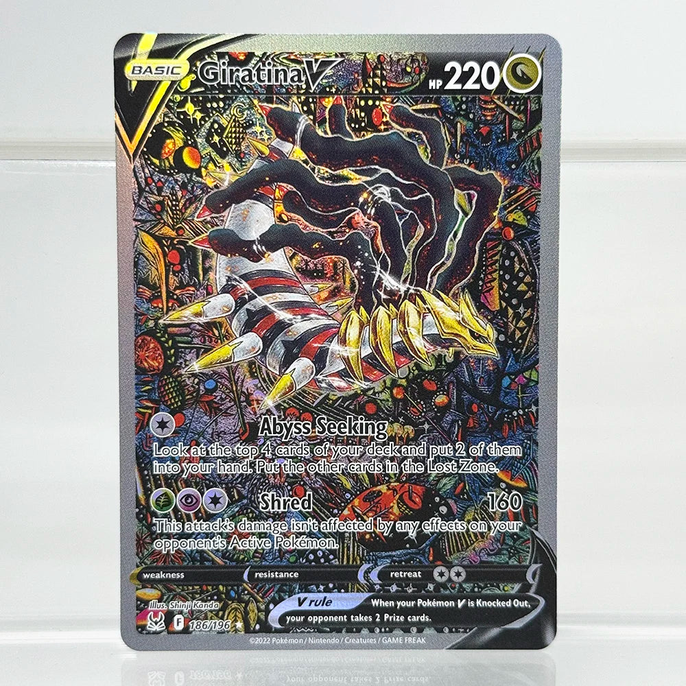 PKM Holographic PROXY Cards Scarlet-Violet Series Latias EX Pikachu EX Alolan Exeggutor PTCG Game Collection Cards Game Toys