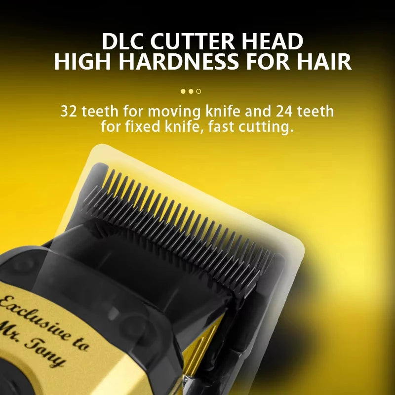 Kemei Professional Electric Hair Clipper 10W Big Power Trimmers Rechargeable Men's Hair Cutting Machine Barber Clippers KM-90-4