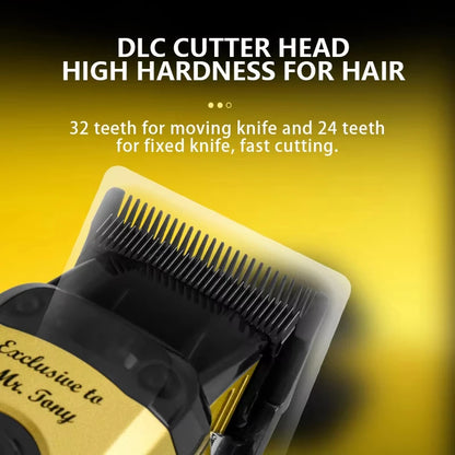 Kemei Professional Electric Hair Clipper 10W Big Power Trimmers Rechargeable Men's Hair Cutting Machine Barber Clippers KM-90-4