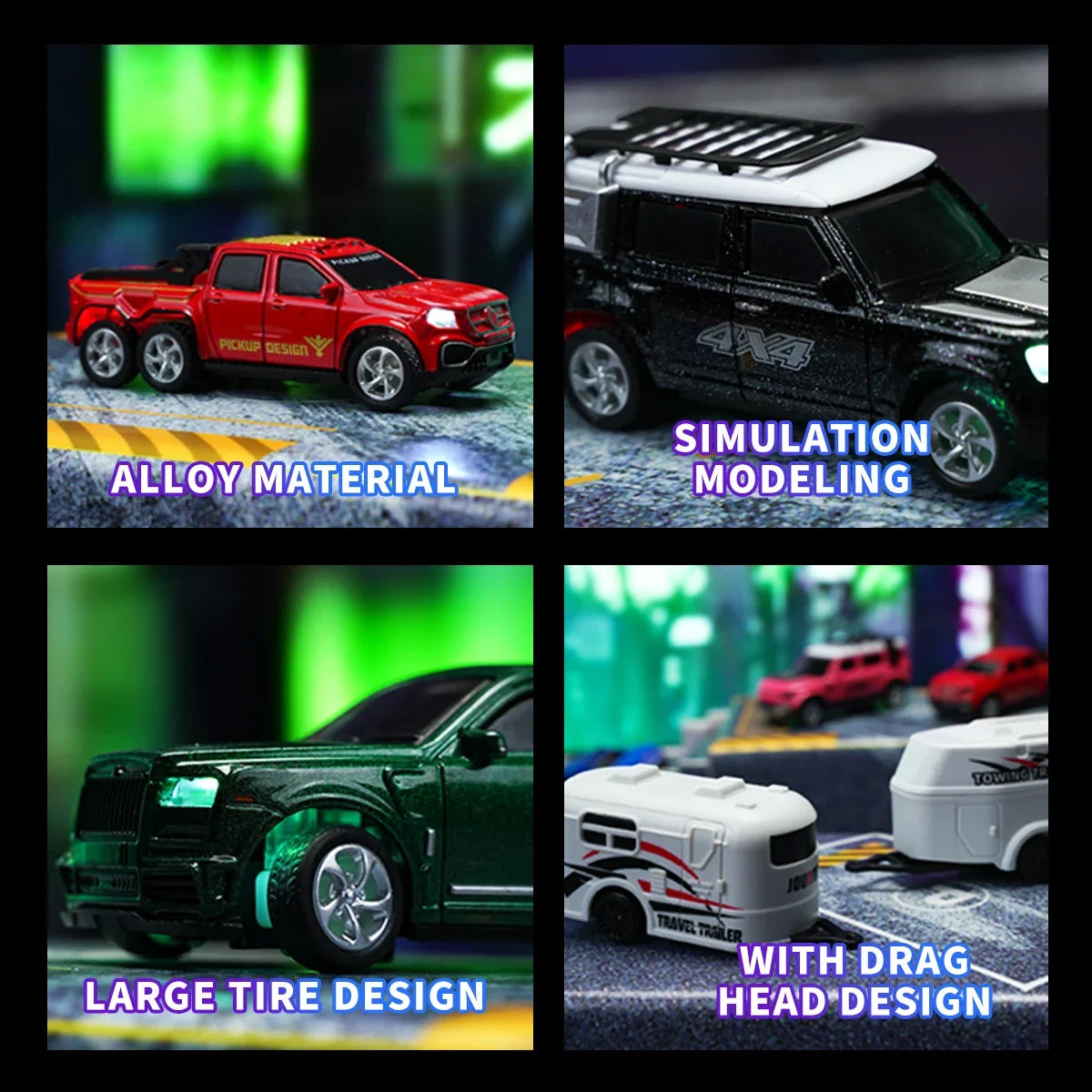 New RC Car MINI Alloy 1/64 Remote Control Car Convenient to Carry 60 Minutes of Work Time Children's Gifts Electronic Toys