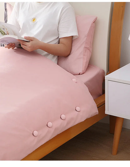 Mushroom Quilt Holder Macaron Non-slip Quilt Blanket Clip One Key To Unlock Blankets Cover Fastener Clip Holder Bed Sheet
