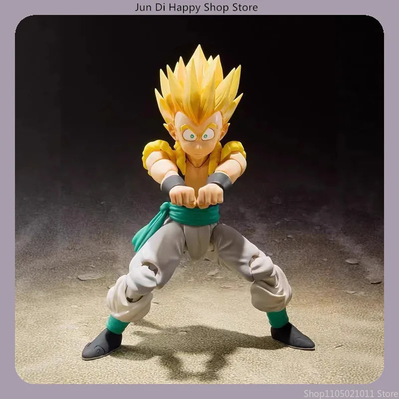 Dragon Ball Super Saiyan Gotenks Articulated Figure Anime Model Statue Collection Desktop Decoration Ornament Toy Gift for Fans