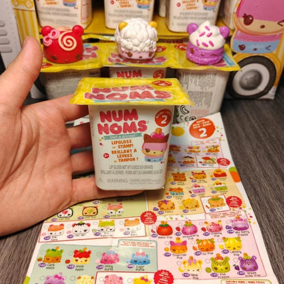 Numnoms Lipgloss Stamp Smell So Delicious Blind Box Doll Gifts Toy Model Anime Figures Collect Ornaments